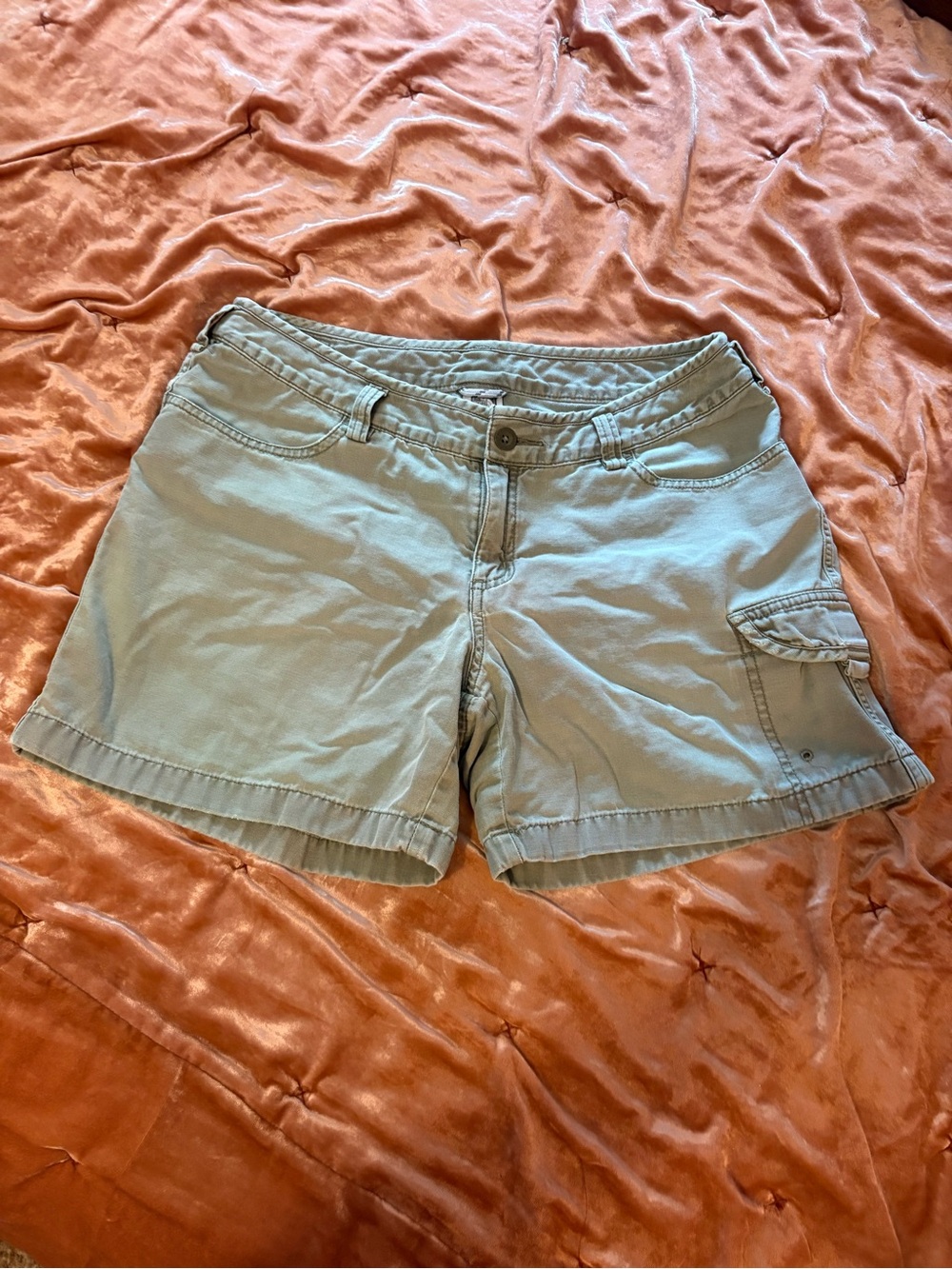 The North Face Women's Sage Green Cargo Shorts